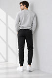 PANTALONE TUTA UOMO LOSAN FELPATO CALDO ZIPTASCHE ART,L26WH0922