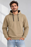 FELPA UOMO LOSAN FELPATA CAPPUCCIOTASCHE ART.L26WH0526