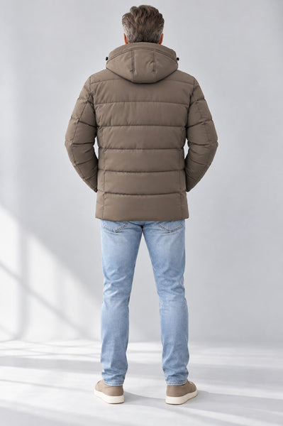 GIUBBINO UOMO SEA BARRIER ZIP TASCHE CAPPUCCIO POLSINI ANTIVENTO ANTIPIOGGIA ART.IMPERIA