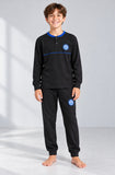 PIGIAMA RAGAZZO HERMET INTER SERAFINO POLSINI CALDO COTONE ART. T20 1225