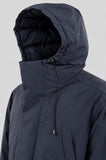 GIACCONE UOMO NAVIGARE IMPERMEABILIZZATO CAPPUCCIO TASCHE ZIP ART, NJ0311