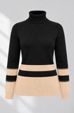 MAGLIONE DONNA GAIA B LUPETTO RIGHE STRASS ART. 312