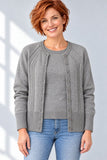 MAGLIONE DONNA GAIA B TWINSET BOTTONI LUREX ART. 338B