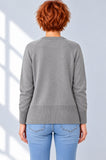 MAGLIONE DONNA GAIA B TWINSET BOTTONI LUREX ART. 338B