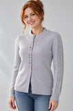 CARDIGAN DONNA GAIA B BOTTONI LAVORATO ART. 325
