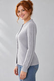 CARDIGAN DONNA GAIA B BOTTONI LAVORATO ART. 325