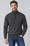 MAGLIONE UOMO GRANCHIO MEZZA ZIP VISCOSA ART. GRT1059