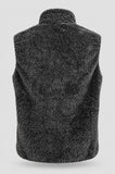 GILET UOMO BASILE SHERPA MORBIDO FULL ZIP CALDO ART. BE0386
