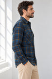 CAMICIA UOMO CANADA HIGHWAY SCOZZESE BOTTONI PILE INTERNO ART. CF0008