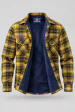 CAMICIA UOMO CANADA HIGHWAY SCOZZESE BOTTONI PILE INTERNO ART. CF0008