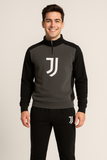 PIGIAMA TUTA TEMPO LIBERO UOMO RAGAZZO PILE CALDO ZIP SQUADRA JUVENTUS ART. JP101055