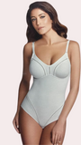 BODY DONNA MICROFIBRA MODELLANTE SPALLINE REGOLABILI SGAMBATO MARCA LEPEL ART. DAFNE