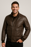 GIUBBOTTO PELLE  ART. 266005 AVIATORE LEGGENDA AMERICANA VERA PELLE