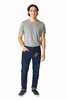 JEANS UOMO ZIP BOTTONE CINQUE TASCHE SCURO SLIM MARCA DATCH ART. DM8623