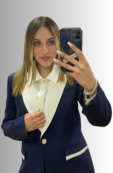 GIACCA DONNA RAFFINATA ELEGANTE TASCHE  EDAS ART. TRILOGIA