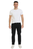 JEANS UOMO ZIP BOTTONE CINQUE TASCHE NERO MARCA GAS ART.ALBERT W706