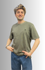 T-SHIRT UOMO COTONE PURO TRASPIRANTE LOGO MANICA CORTA  TIMBERLAND ART. TB0A5YAY