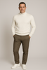 PANTALONI UOMO BOTTONE ZIP CINQUE TASCHE LAVORATO MARCA BUGATTI ART. 46112