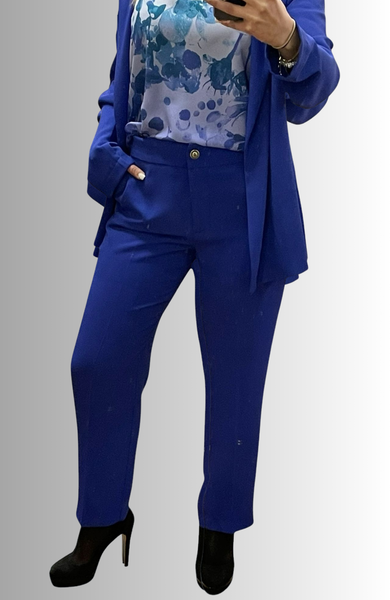 PANTALONE DONNA CAPRI TASCHE ELEGANTE ELASTICIZZATO EDAS ART. CESIO