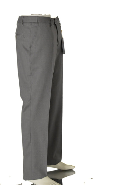 PANTALONE CLASSICO ELEGANTE UOMO FRESCO LANA ELASTICIZZATO TASCHE ZIP A&P BIANCHI ART.4414 2426