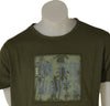 T-SHIRT UOMO COTONE MEZZA MANICA GIROCOLLO STAMPA MARCA SEA BARRIER ART. ZABA