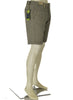 BERMUDA UOMO MISTO LINO ZIP BOTTONE TASCHE RISVOLTO LEGGERO MORBIDO MODERN FIT MARCA SEA BARRIER ART. CHESS