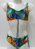 COSTUME BIKINI COLORE VERDE DONNA RAGAZZA MARE SPIAGGIA PISCINA MARCA LINEA SPRINT ART. AMALIA