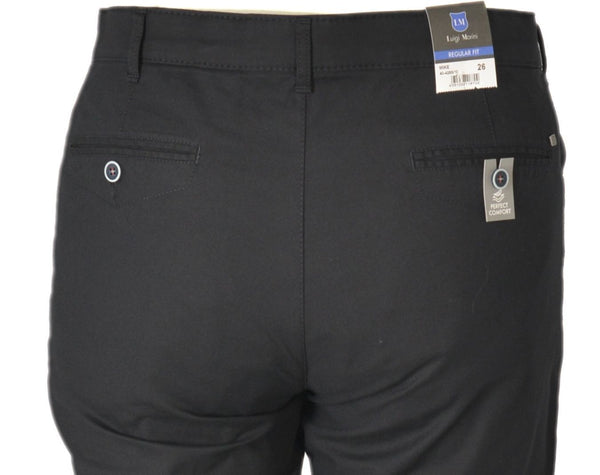 PANTALONE UOMO ZIP GANCIO TASCHE LEGGERO REGOLARE MARCA LUIGI MORINI ART.MIKE 4285DR4