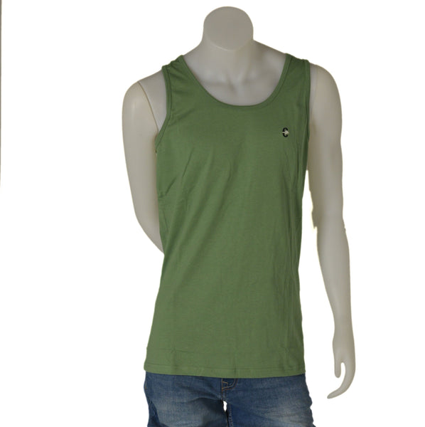 CANOTTA UOMO COTONE GIROCOLLO SPALLA LARGA LOGO MARCA COVERI ART.CJ823