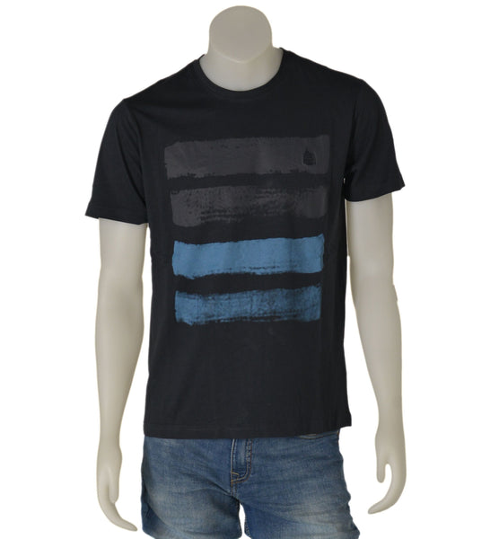 T-SHIRT UOMO COTONE MEZZA MANICA GIROCOLLO LOGO STAMPA LEGGERA MARCA MARINA YACHTING ART. 4004