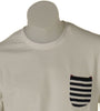 T-SHIRT UOMO MEZZA MANICA GIROCOLLO LOGO TASCHINO LEGGERA MARCA MARINA YACHTING ART. 4002