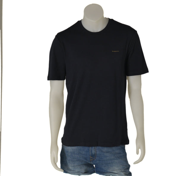 T-SHIRT UOMO COTONE GIROCOLLO MEZZA MANICA LOGO MARCA BUGATTI ART. 8350-35191