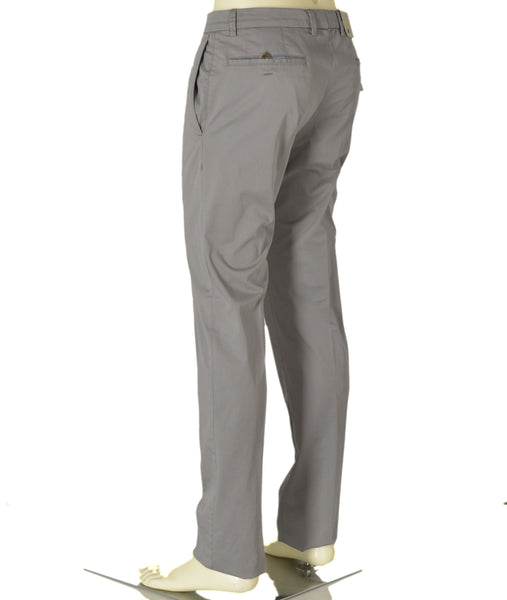 PANTALONI UOMO DROP4 ZIP BOTTONE GANCIO TASCHE TASCHININO LEGGERO MARCA BUGATTI ART.1423 36301 DR4