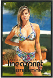 BIKINI DONNA RAGAZZA SPIAGGIA DOUBLE FACE FERRETTO NODO FANTASIA ARRICCIATURA MARCA LINEA SPRINT ART. ATENA