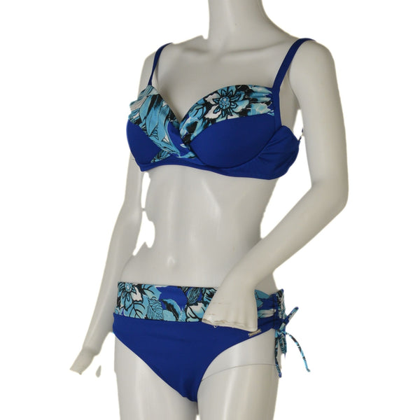 COSTUME DONNA RAGAZZA BIKINI FERRETTO PREFORMATO REGOLABILE FANTASIA MARCA LINEA SPRINT ART.ALESSIA