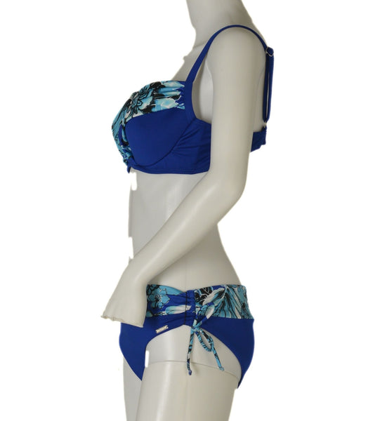 COSTUME DONNA RAGAZZA BIKINI FERRETTO PREFORMATO REGOLABILE FANTASIA MARCA LINEA SPRINT ART.ALESSIA