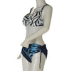 COSTUME DONNA RAGAZZA BIKINI FERRETTO PREFORMATO REGOLABILE FANTASIA LACCETTI MARCA LINEA SPRINT ART ANITA