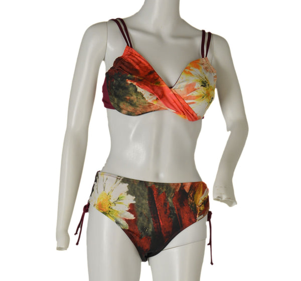 COSTUME DONNA RAGAZZA BIKINI FERRETTO PREFORMATO REGOLABILE FANTASIA MARCA LINEA SPRINT ART. ALICE