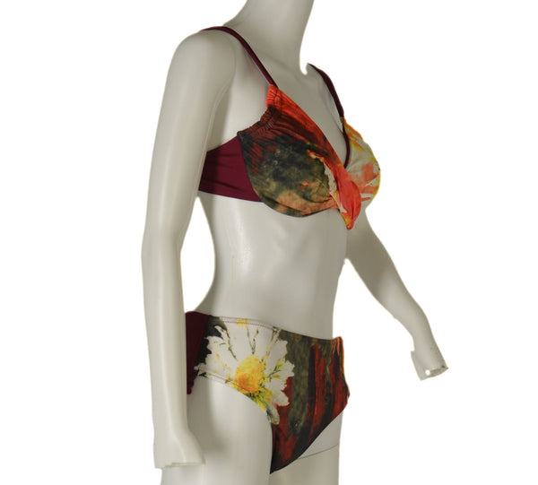 COSTUME DONNA RAGAZZA BIKINI FERRETTO PREFORMATO REGOLABILE FANTASIA MARCA LINEA SPRINT ART. ALICE