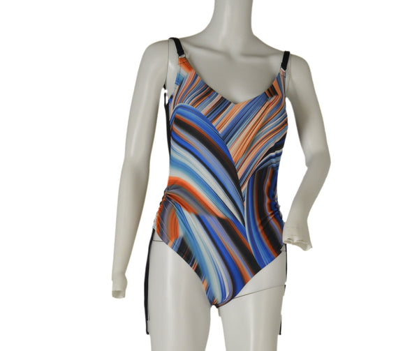 COSTUME DONNA RAGAZZA INTERO REGOLABILE LACCETTI FANTASIA MARCA LINEA SPRINT ART. ANASTASIA