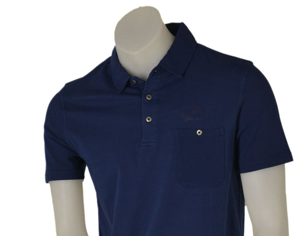 POLO UOMO PURO COTONE MAGLIA RASATA TASCHINO MARCA RE DEL MARE ART. 99.3111