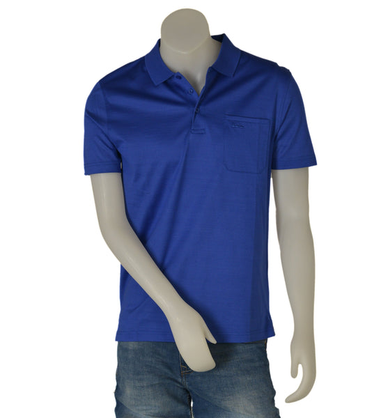 POLO UOMO PURO COTONE FILO SCOZIA TASCHINO RE DEL MARE ART. 96.3144