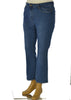 JEANS DONNA ZIP BOTTONE TASCHE ZAMPA LEGGERO MORBIDO MARCA FLAVIA COSTANTI ART. FC9105