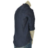 CAMICIA UOMO LINO BOTTONI MANICA LUNGA COREANA TASCHINO MORBIDA LEGGERA MARCA X-CAPE ART. REY