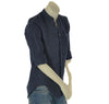 CAMICIA UOMO LINO BOTTONI MANICA LUNGA COREANA TASCHINO MORBIDA LEGGERA MARCA X-CAPE ART. REY