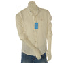 CAMICIA UOMO LINO BOTTONI MANICA LUNGA COREANA TASCHINO MORBIDA LEGGERA MARCA X-CAPE ART. REY