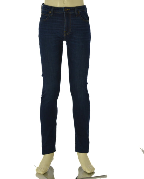 JEANS UOMO ZIP BOTTONE CINQUE TASCHE SCURO SKINNY MARCA LEE ART. MALONE