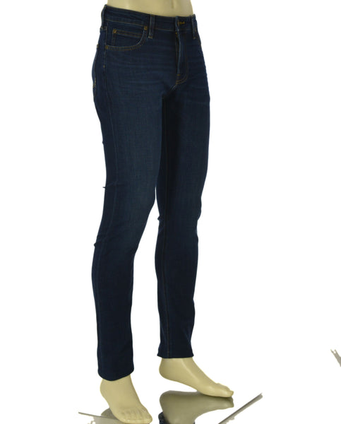 JEANS UOMO ZIP BOTTONE CINQUE TASCHE SCURO SKINNY MARCA LEE ART. MALONE