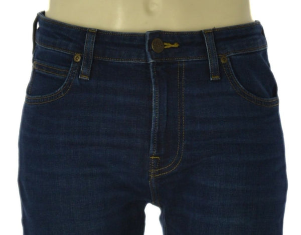 JEANS UOMO ZIP BOTTONE CINQUE TASCHE SCURO SKINNY MARCA LEE ART. MALONE
