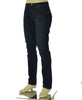 JEANS UOMO ZIP BOTTONE CINQUE TASCHE SCURO SLIM TAPARED MARCA LEE ART. LUKE